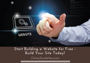 Start Building a Website for Free – Build Your Site Today!