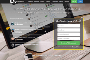 wealthy affiliate learning platform