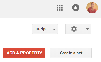 add property in google search console
