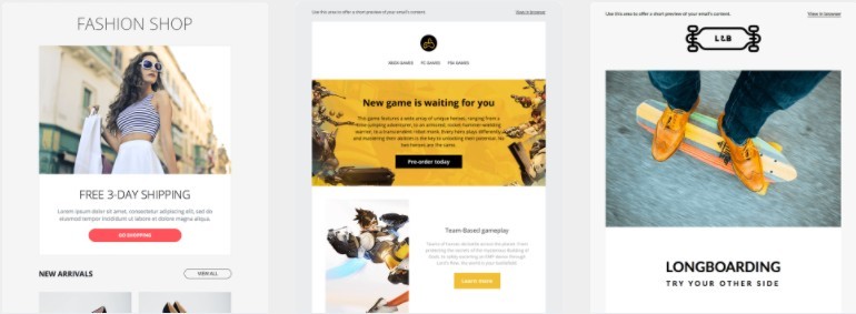 email campaign templates