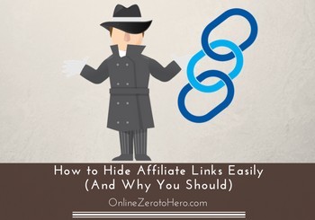 how to hide affiliate links