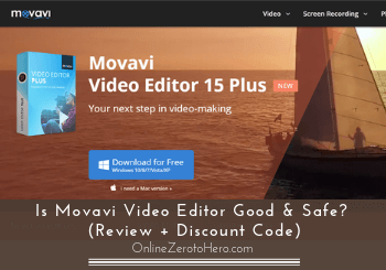 movavi video editor review safe