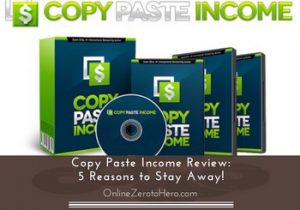 copy paste income review
