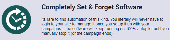 set and forget system