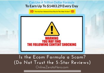 is the ecom formula a scam header