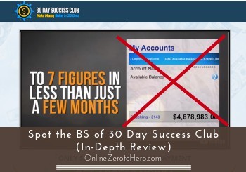 30 day success club review header