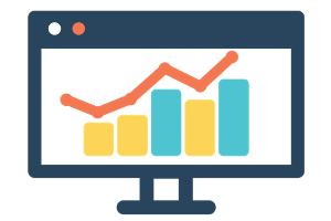 online business growth graph