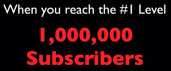 reach one million email subscribers