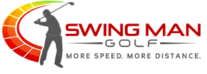 swing man golf logo
