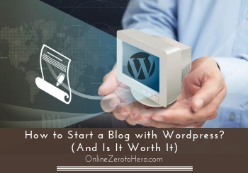 how to start a blog with wordpress header