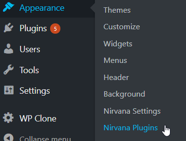 nirvana plugin installation