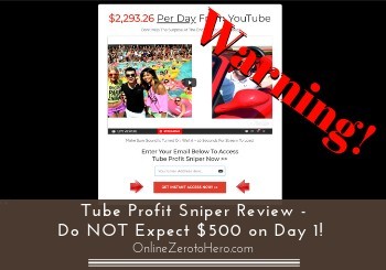 tube profit sniper review header