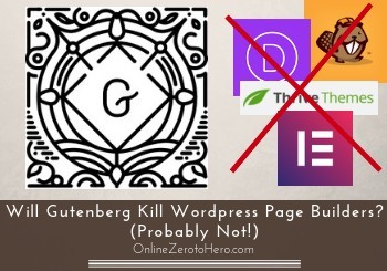 will gutenberg kill wordpress page builders header