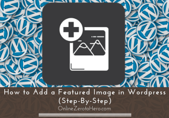 how to add a featured image in wordpress header