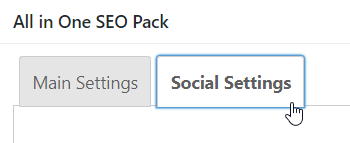 section to set social sharing image