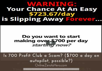 is 700 profit club a scam header