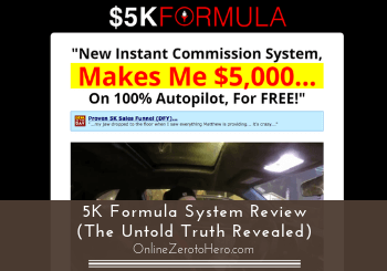 5k formula system review header