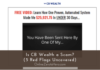 is cb wealth a scam header