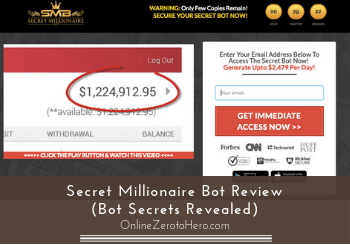 secret millionaire bot review header