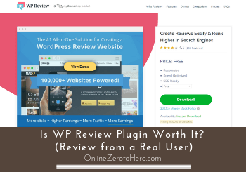 wp review pro plugin review header