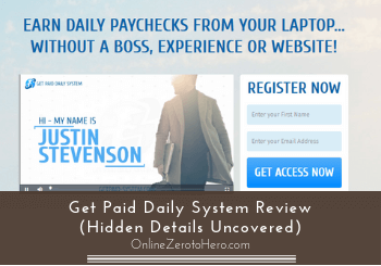 get paid daily system review header