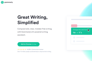 grammarly recommended tool