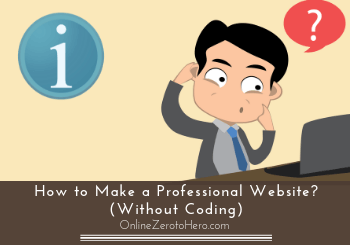 how to make a professional website header