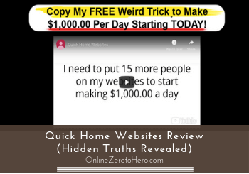quick home websites review header