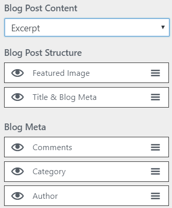 astra theme blog settings