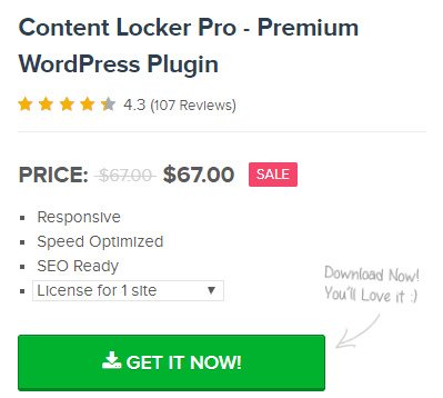 content locker pro price