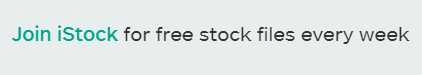 istockphoto free content section