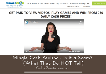 mingle cash review header