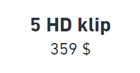 shutterstock video prices