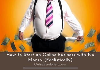 how to start an online business with no money header