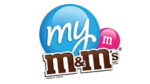 my m and ms logo