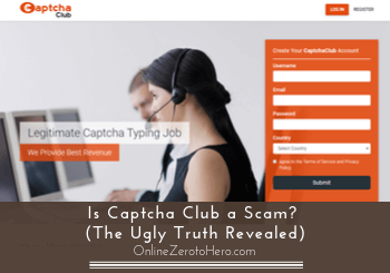 is captcha club a scam review header