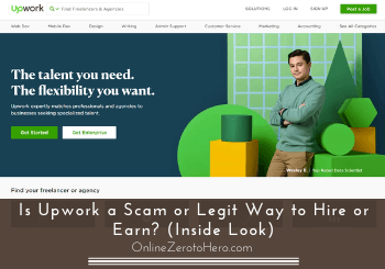 upwork a scam review header