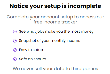 steady app income tracker