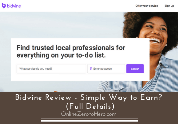 Bidvine Review – Simple Way to Earn? (Full Details)