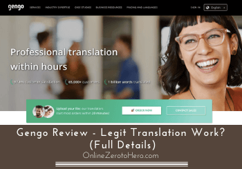 Gengo Review – Legit Translation Work? (Full Details)