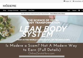 Is Modere a Scam? Not a Modern Way to Earn (Full Details)