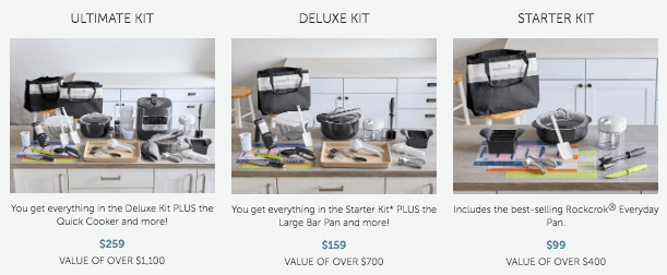 pampered chef consultant kits
